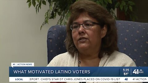 What motivated Latino voters