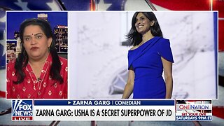 Comedian Zarna Garg: Usha Vance Is JD Vance's 'Secret Superpower'