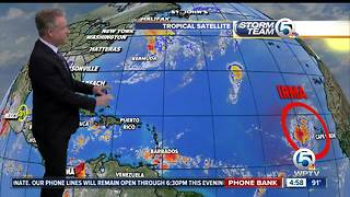 Tropical Storm Irma forms in Atlantic Ocean