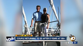 San Diego couple sails around the world