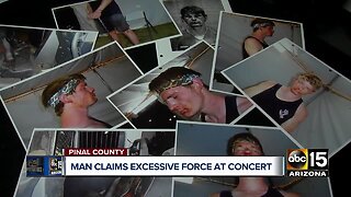 Valley man claims excessive force during Country Thunder arrest