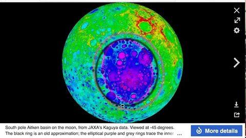 Quadrillion Ton Metal Blob, Under 1500 Mile Wide Crater on Dark Side of Moon, Anunnaki Spaceship or