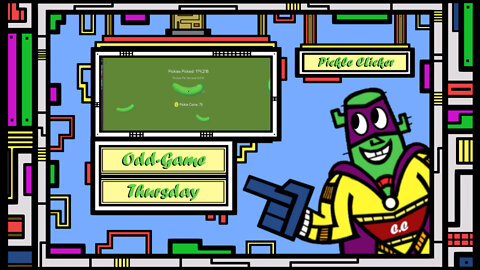 ODD-GAME THURSDAY! - I'M IN PICKLE HEAVEN!!! I LOVE PICKLES? - PICKLE CLICKER (PART 2) - [#STEAM GAME]