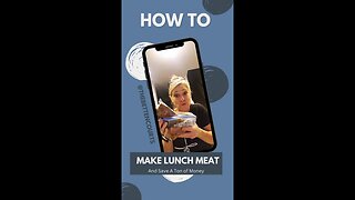 How to make your own lunch meat and save money on groceries