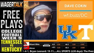 College Football Week 9 Predictions & Picks | Tennessee vs Kentucky Betting Preview | Cokin's Corner