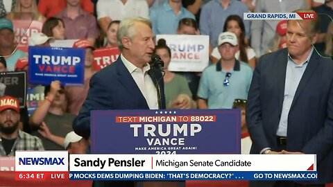 🚨 Sandy Pensler Suspends Campaign, Joins Trump in Endorsing Mike Rogers