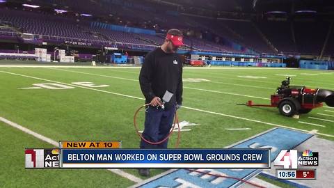 Belton ISD groundskeeper works 19th Super Bowl in Minneapolis