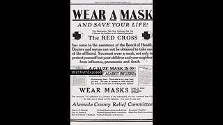 Spanish Flu Mask Propaganda 1918