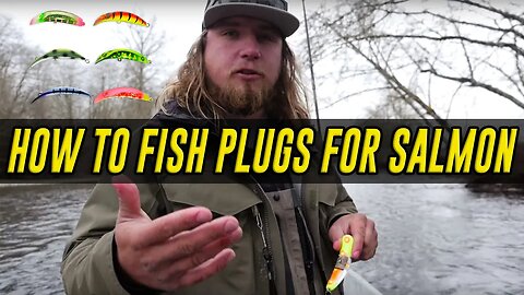 How To Fish Plugs For Salmon In Rivers or Creeks