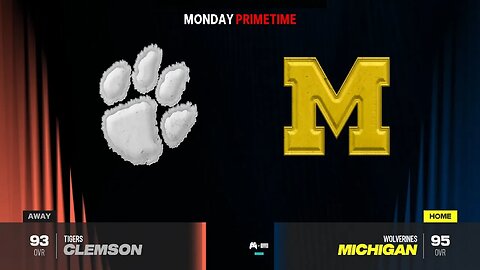 College Football 24 Clemson Tigers Vs Michigan Wolverines Year 2023