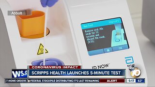 Scripps Health launches 5-minute COVID-19 test