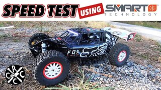 Losi Tenacity DB Pro Speed Test Using Spektrum Smart Technology To Calculate Speed