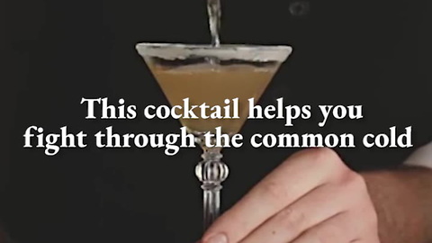 This 3-Ingredient Cocktail Cures the Common Cold
