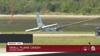 Plane makes hard landing at Lantana Airport