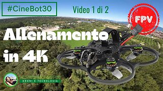 Parco Arnichi con CineBot30, allenamento in 4K - Video 1 di 2