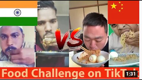 Funny Food Challange ; INDIA Vs CHINA