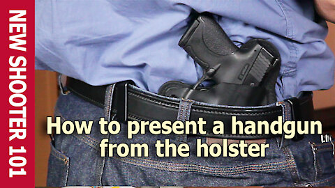 CC7: How to present a handgun from the holster
