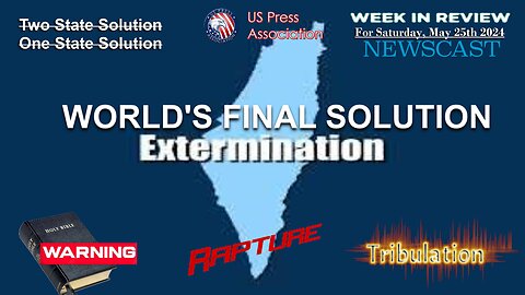 Two State Solution - One State Solution - Worlds Final Solution