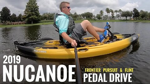 Nucanoe Pivot Drive Pedal Drive For Frontier, Pursuit, & Flint