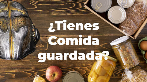 ¿Tiene comida guardada?