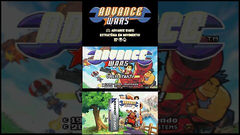 🎮-MOMEMNTO GAME BOY ADVANCE Advance Wars: Estratégia em Movimento! 🚁🌍🔥