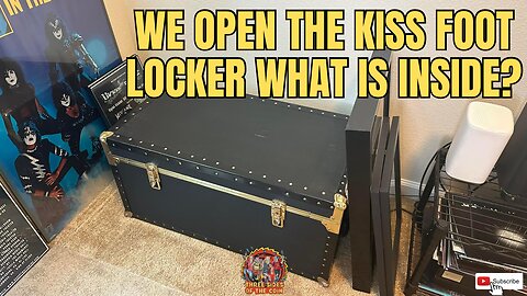 Micheal’s KISS Foot Locker Hasn’t Been Opened in Nearly 15 Years, What is Inside? #kiss