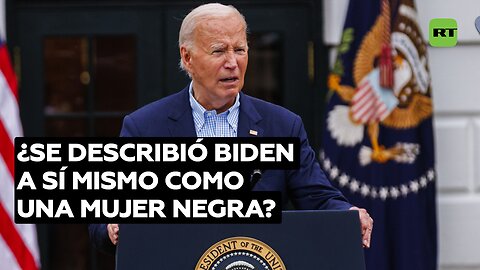 ¿Se describió Biden a sí mismo como una mujer negra?