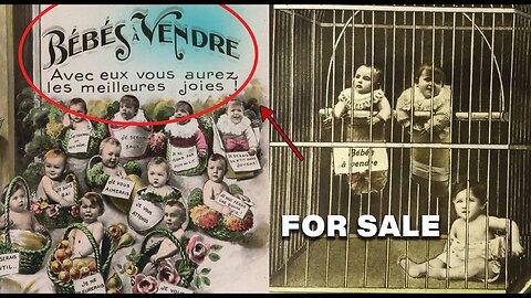 Very weird Postcards of the 1900s - Anciennes cartes postales de bébés à vendre ! (Vostfr oct23)