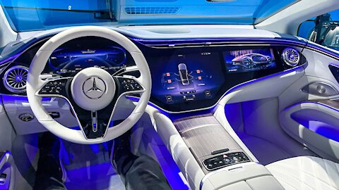 NEW Mercedes EQS 2022 S Class - FULL Review Luxurious Interior, Exterior & Hyperscreen