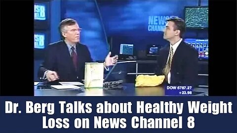 Dr. Berg Talks about Healthy Weight Loss on News Channel 8