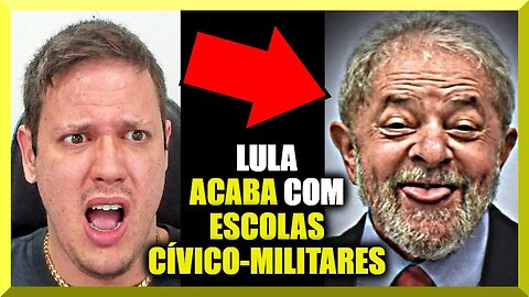 Lula ACABA com ESCOLAS CÍVICO-MILITARES Criadas por Jair Bolsonaro