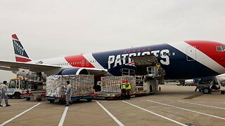New England Patriots' Plane Is Transporting Masks From China