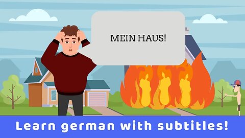 Deutsch lernen | Dialog | Was war das?😰 | Wortschatz | Verben