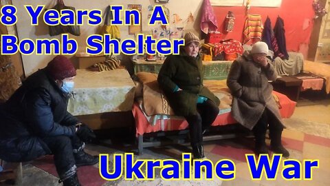 Ukraine War : Elderly Live Underground In Fear.