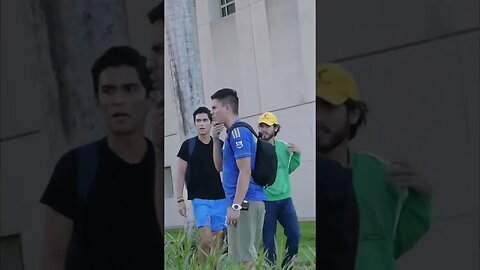 Fake Fart Prank On College Campus #shorts