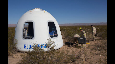A look inside the Blue Origin space tourer