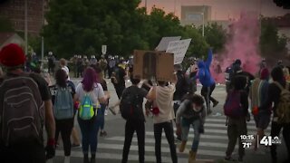 KCPD responds to protests following George Floyd's death