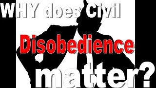 Why Civil Disobedience matters. Hold the Line