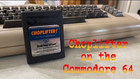 Choplifter on the Commodore 64