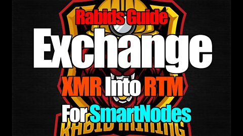 How To Exchange XMR For Raptoreum In TradeOgre