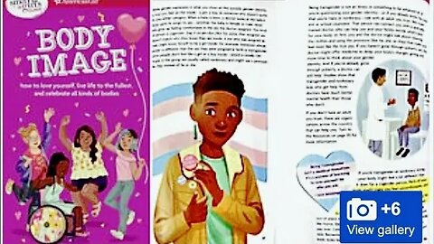 American girl is accused of stripping away all innocence in it book for children.