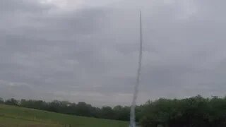 Black smoke tracer rockets