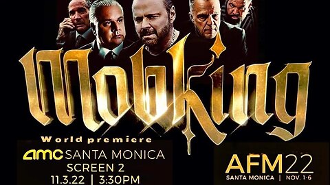 A Crime & Entertainment Exclusive as a panel discusses the new film, Mobking starring Ciro Dapagio