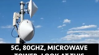 5G, New 80ghz Microwave Tower, Look at this, Lets Talk EMF