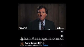 Tucker talks about Julian Assange