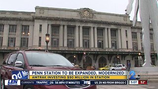 Amtrak to invest $90 Million for Baltimore Penn Station improvements