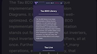 16 The Products - Tau BDD Library #shorts #tauchain #bdd #binarydecisiondiagram