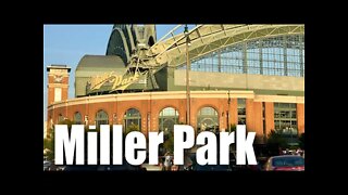 Visiting Miller Park in Milwaukee for an MLB baseball game
