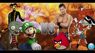 MUGEN - Request - Team Super Better Luigi VS Team The Miz - See Description