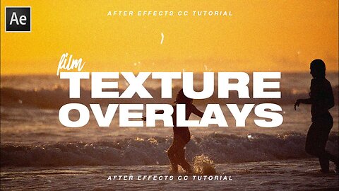 How to Create Film Dust & Scratches - After Effects CC Tutorial (2020)